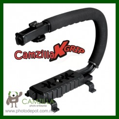 Camzilla X-GRIP Professional Camera / Camcorder Action Stabilizing Handle 